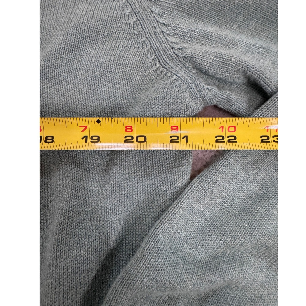 Puritan Cape Cod Mens Quarter Zip Pima Cotton L‎ Sweater Layers 2010s Coastal - Picture 9 of 11